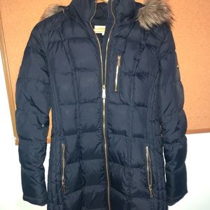 Like new navy Michael Kors down jacket size small